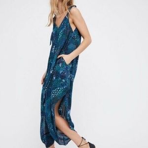 Fun Free People Romper Harem Pants Pockets